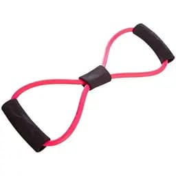 Еспандер EasyFit вісімка трубчастий рожевий (EF-3947-P)