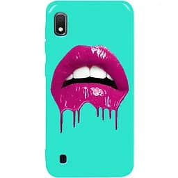 Чохол-накладка Toto Pure TPU 2 mm Print Case Samsung Galaxy A10 #32 Lips Mint