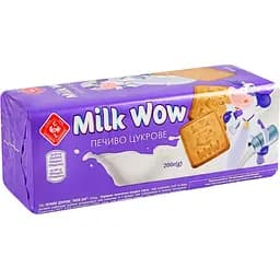 Печенье Житомирські ласощі Milk Wow сахарное 200 г