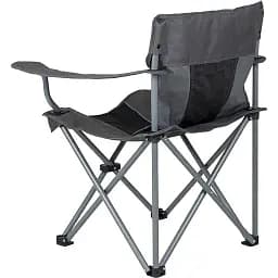 Крісло розкладне Bo-Camp Yukon Anthracite сіре з чорним (1204741) - мініатюра 5
