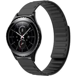Силіконовий магнітний ремінець Primolux Magnet для годинника Samsung Gear S2 Classic SM-R732/SM-R735 Black