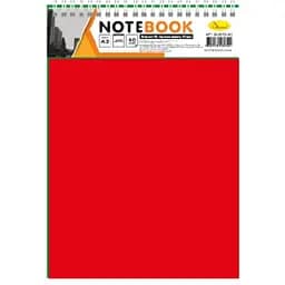 Блокнот Апельсин А5 В-БП5-40 40 листів пружина зверху червоний        