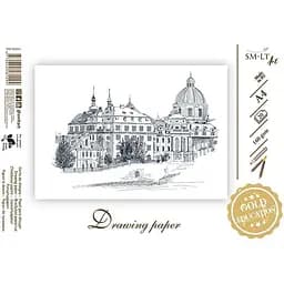 Склейка для ескізів та рисунку SM-LT Art Gold Drawing Paper 160г/м2 20л