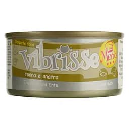 Вологий корм для котів Vibrіse Menu Тунець та качка в соусі, 70 г (C1018083)