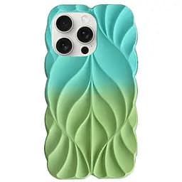 Чохол Epik TPU Leaf для Apple iPhone 15 Pro Max 6.7 Marine Green/Mint