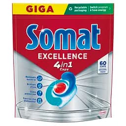Капсули для миття посуду Somat Exellence 60 шт.