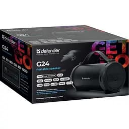 Акустична система 1.0 Defender G24 10W, BT/TF/USB/AUX/1500мАч (65124) - мініатюра 4