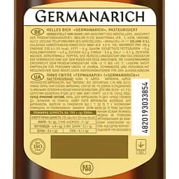 Пиво Germanarich світле 6% 0.5 л (861556) - мініатюра 3