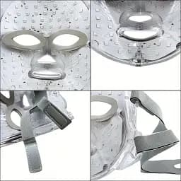 LED-маска для обличчя 7 режимів світлотерапії Біла - мініатюра 6