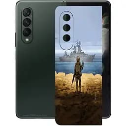 Захисна плівка StatusSKIN для Samsung Galaxy Z Fold 3 5G F926 Корпус Вініл Корабель - мініатюра 1