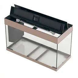 Акваріум Ferplast DUBAI 80 MELODIA GREY 81 x 36 x h 51 cm - 125 L - мініатюра 6