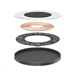 Бездротовий ЗП Baseus Simple 2 15 W CCJJ050001 + Кабель Type-C To Type-C 24 W (1m) - мініатюра 3