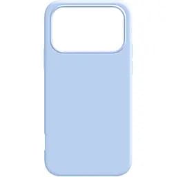 Чохол Make Apple iPhone 17 Pro Max Silicone Sky Blue