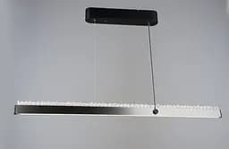 Люстра подвесная светодиодная Valeso B YH1363/40W BK+GRAY