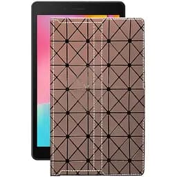 Чохол StatusCASE з екошкіри для планшету Samsung Galaxy Tab A 8.0 2019 (T295) Коричневий ромб