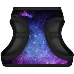 Шлея для собак Waudog Clothes м'яка з QR-паспортом, малюнок "NASA21", XS3 - мініатюра 2
