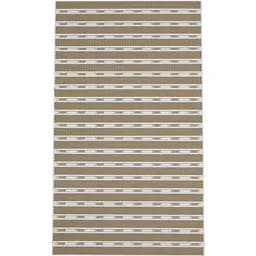 Килимок у ванну кімнату Eco Fabric смужка 69х40 см бежевий (6940-002)