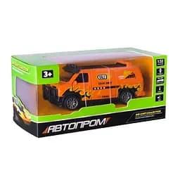 Іграшка машина Вантажний фургон АВТОПРОМ AP74200 Помаранчевий shop (6980191655934) - мініатюра 2