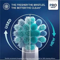 Дитяча електрична зубна щітка Oral-B Pro Kids Людина-Павук з футляром - мініатюра 4