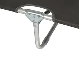 Ліжко розкладне Bo-Camp Sun Lounger 3 Positions Anthracite (1304480), Чорний - мініатюра 6