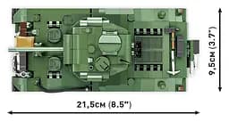 Конструктор COBI танк M4A3 SHERMAN 2570 - мініатюра 4