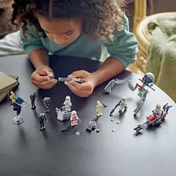 Конструктор LEGO Star Wars Клони-піхотинці й Бойовий дроїд. Бойовий набір 215 деталей (75372) - мініатюра 7