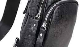 Чоловіча сумка-слінг Tiding Bag Чорна (A25F-1922A) - мініатюра 4