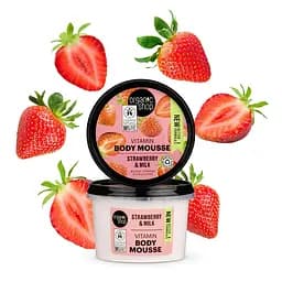 Мус для тіла Суничний йогурт Organic Shop 250 мл