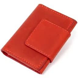 Жіноча шкіряна візитниця GRANDE PELLE 7х10х1.5 см acs0018795