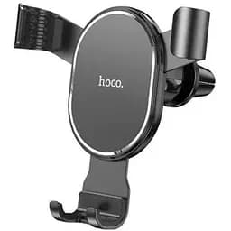 Холдер Hoco CA56 Plus Armor metal gravity car holder Черный