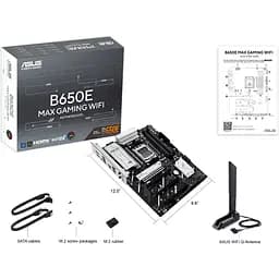 Материнська плата Asus B650E MAX Gaming WiFi Socket AM5 - мініатюра 8