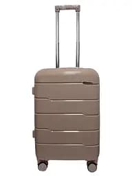 Валіза мала S+ з поліпропілену Milano bag 0305 52л Шампань