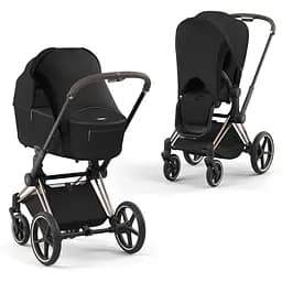 Сонцезахисний чохол для візочка Cybex Black (522000585) - мініатюра 3