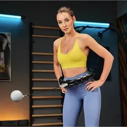 Хулахуп Trex Sport TX-020CHH масажний з обважнювачем та лічильником чорний - мініатюра 2