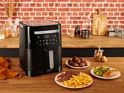 Tefal Мультипіч EasyFry&Grill XXL, 1830Вт, чаша-6.5л, сенсорне керув., 8 програм, пластик, чорний - мініатюра 9