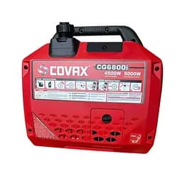 Інверторний бензиновий генератор COVAX CG6800i (4.5/5.0 кВт) з дисплеєм + Електростартер
