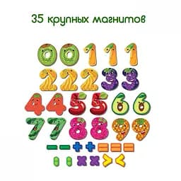 Дитячий набір магнітів Цифри Magdum ML4031-38 EN - мініатюра 4