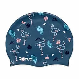 Доросла шапочка для плавання Renvo Kerio Flamingo Синій Уні OSFM (2SC150-0410)