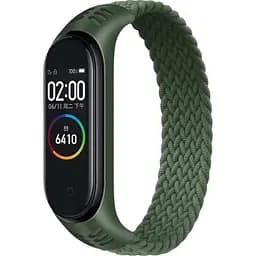 Ремінець BeCover Elastic Nylon Style для Xiaomi Mi Smart Band 5 / Mi Smart Band 6 Size M Khaki (706150)