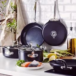 Каструля GreenPan Barcelona Pro з кришкою 24 см 4.9 л (CC005334-001) - мініатюра 6
