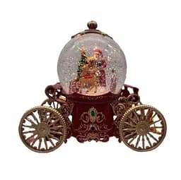 Сніжна куля Карета SH2501 з автопіддувом LED і музикою