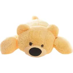 Велика м'яка іграшка Alina ведмідь Умка 120 см персикова