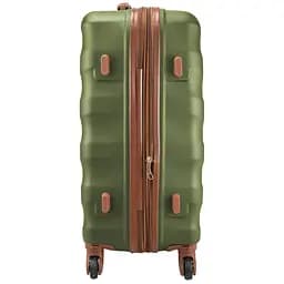 Валіза середня Semi Line 24 дюйми (M) дюйми (M) ABS-Plastic Green (T5710-2) - мініатюра 3