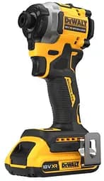 DeWALT Шурупокрут ударний аккумуляторний XR Li-Ion 18В акб 2х2А·рік 206Нм 3250об/хв 3800уд/хв кейс TSTAK, ЗП 0.95кг - мініатюра 4