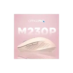 Мишка OfficePro M230P Silent Click Wireless/Bluetooth Pink (M230P) - мініатюра 5