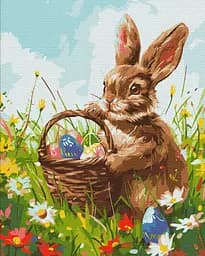 Картина за номерами на підрамнику Brushme Великодній посланець