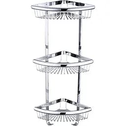 Полка угловая Topaz 4115-3, Хром