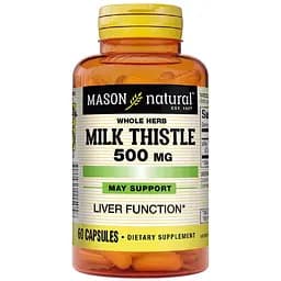 Расторопша Mason Natural 500 мг 60 капсул