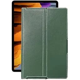 Чохол StatusCASE з екошкіри для планшету Samsung Galaxy Tab S7 2020 (T875) Темно-зелений