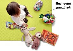 Татамі мат EasyFit 8 шт (30х30х1 см) хвіст ластівки жовтий - мініатюра 6